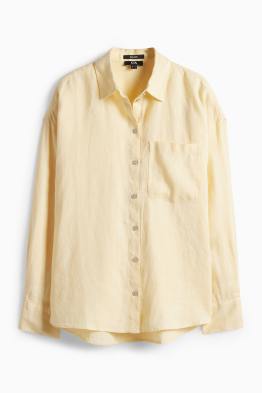 Linen shirt blouse