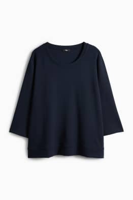 Tricou cu mânecă lungă - relaxed fit