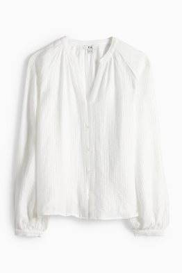 Chemisier avec encolure en V