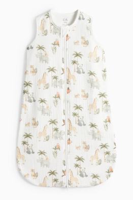 Wild animals - baby sleeping bag - 6-18 months