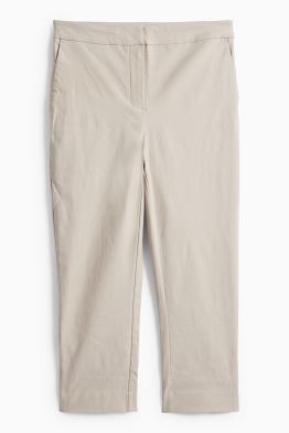 Pantalons capri - mid waist - slim fit