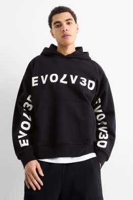 Dessuadora oversized amb caputxa