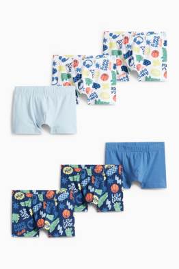 Multipack of 6 - alligator and skateboard - boxer shorts