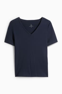 T-shirt met V-hals - regular fit