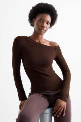 Haut à manches longues - slim fit