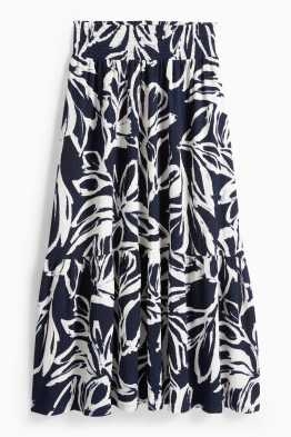 Rock - geblümt - strukturiert