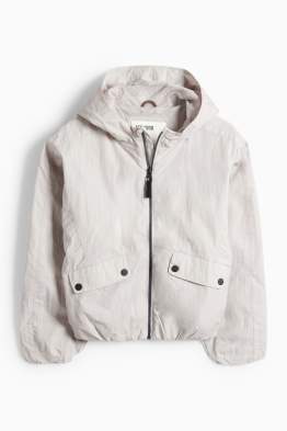 Jacke mit Kapuze - wasserabweisend