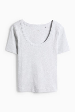 Camiseta - regular fit - de canalé