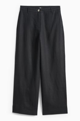 Pantaloni de in - talie înaltă - wide leg
