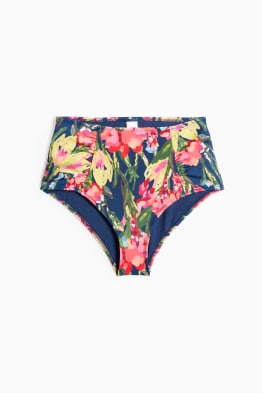 Bikini bottoms - high waist - LYCRA® XTRA LIFE™ - floral