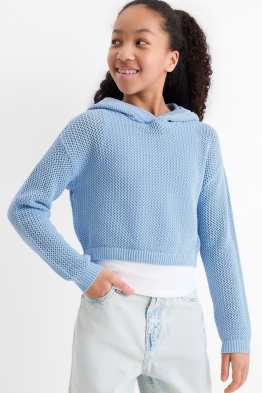 Set - Kapuzenpullover und Top - 2 teilig