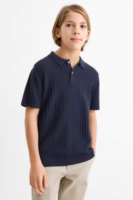 Polo shirt - textured