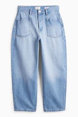 Barrel jeans - high waist