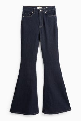Flared Jeans - High Waist