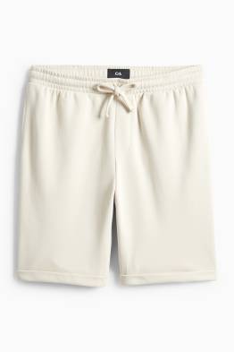 Sweat shorts - textured