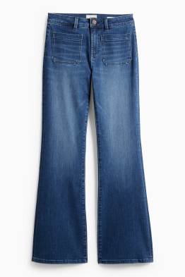 Flared jeans - mid waist