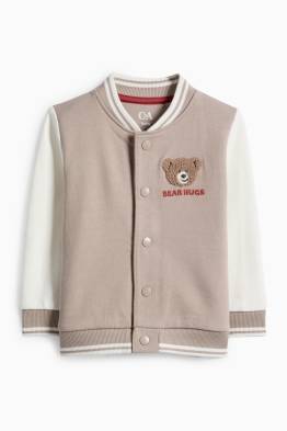 Teddy bear - veste campus bébé