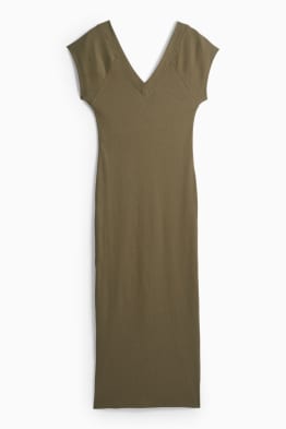 Bodycon dress - ribbed