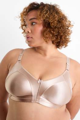 Soutien-gorge minimiseur sans armatures - effet brillant