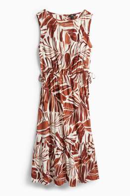 Šaty fit & flare - se vzorem - strukturované