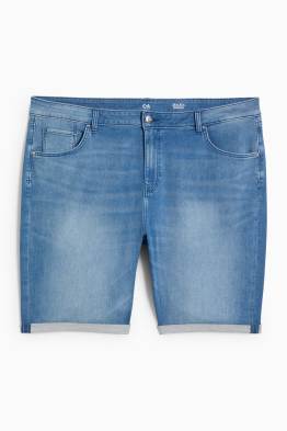 Bermuda en jean - mid waist - jog denim