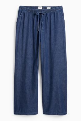 Wide leg jeans - high waist