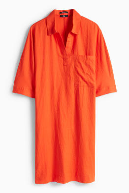 Leinenkleid - Straight Fit