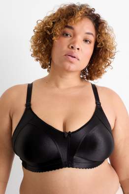 Soutien-gorge minimiseur sans armatures - effet brillant