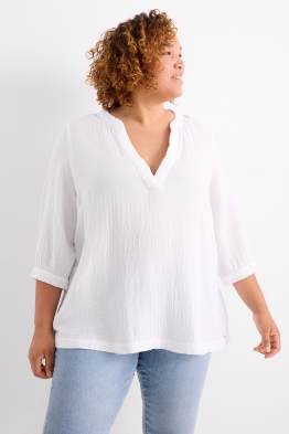 Blusa de muselina