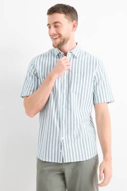 Košile - regular fit - kent - pruhovaná