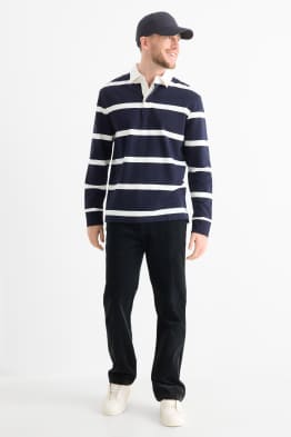 Chino - regular fit - met structuur