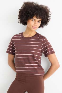 Camiseta - regular fit - de rayas