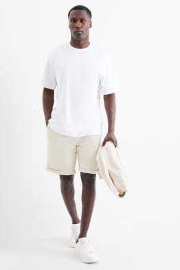 Sweat shorts - textured