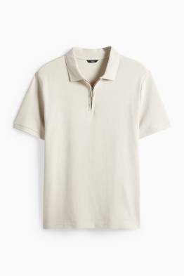 Poloshirt - regular fit - geribd