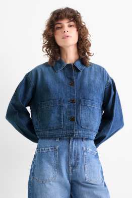Veste en jean courte