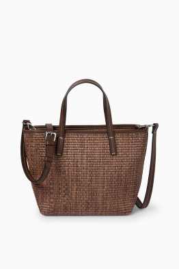 Großer Shopper mit abnehmbarem Taschengurt