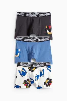 Confezione da 3 - Sonic - boxer