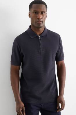 Poloshirt - regular fit - geribd
