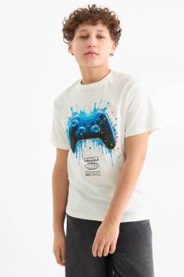 Multipack 2 ks - kopačka a gamepad - tričko s krátkým rukávem