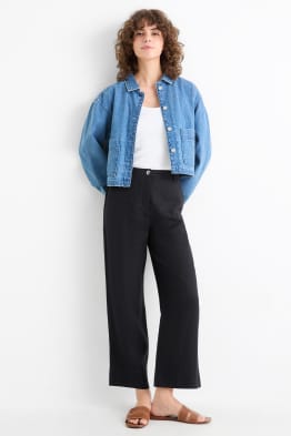 Pantaloni de in - talie înaltă - wide leg