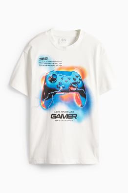 Gaming-Controller - Kurzarmshirt