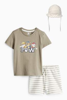 PAW Patrol - Chase, Marshall - completo per neonati - 3 pezzi