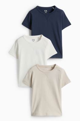 Paquet de 3 - samarreta de màniga curta per a nadó