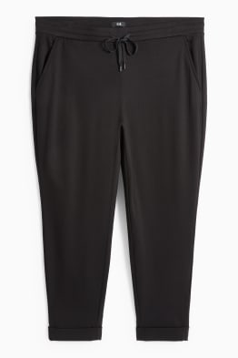 Stoffhose - Mid Waist - Tapered Fit