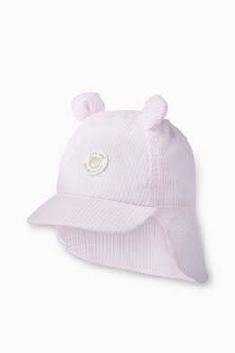 Orsacchiotto - cappello per neonati - a righe