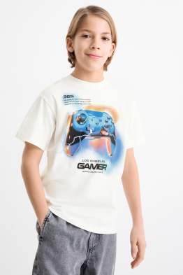 Gaming-Controller - Kurzarmshirt