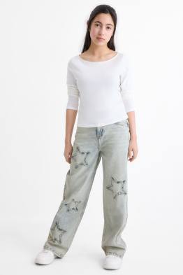 Estrelles - Wide Leg Jeans