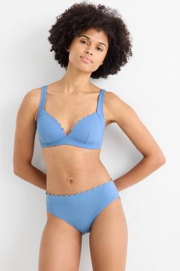 Slip bikini - vita media - LYCRA® XTRA LIFE™ - tessuto tramato