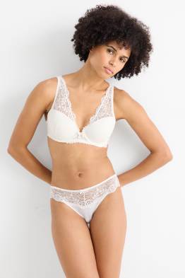 Underwire bra - PLUNGE - padded