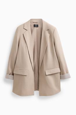 Blazer lung - regular fit - amestec de in